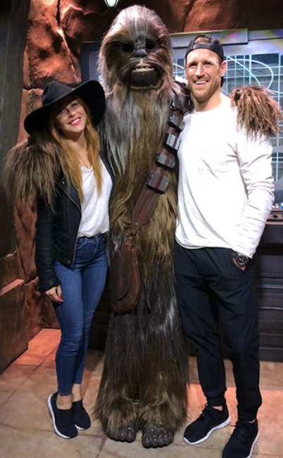 Julianne Hough, Brooks Laich, Chewbacca